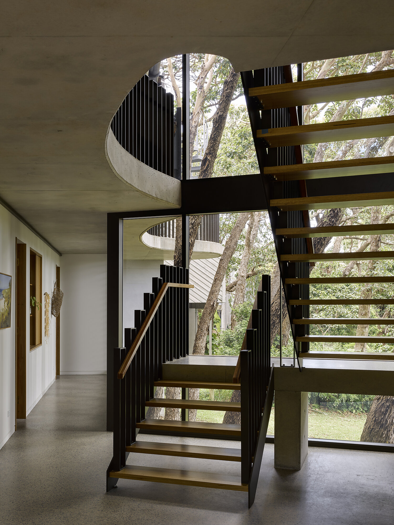 Interior photograph of Timbin House by Christopher Frederick Jones
